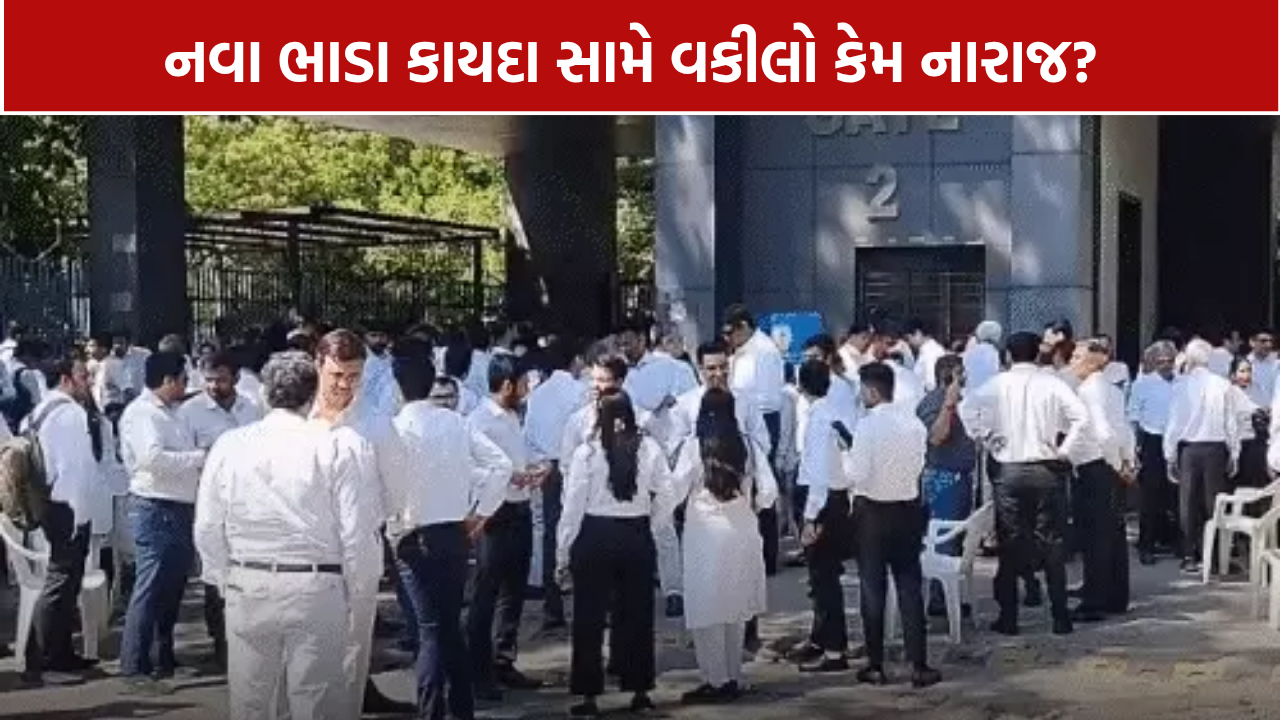 Gujarat Lawyers Strike: ગુજરાત ભાડા વિધેયક સામે વકીલોની હડતાળ, હાઇકોર્ટમાં કેસોની મુદત લંબાવાઈ