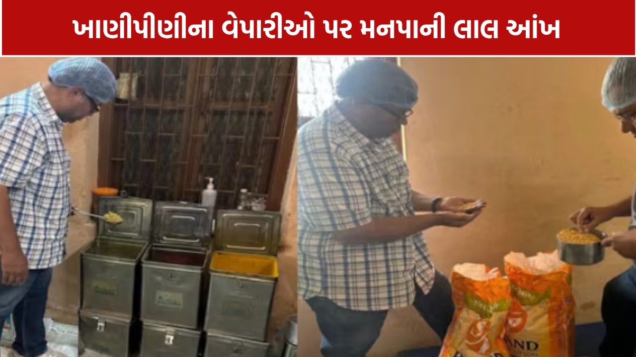 Rajkot Food Raid: મનપાના 93 સ્થળે દરોડા, 115 કિલો અખાદ્ય જથ્થાનો નાશ
