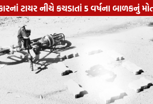 Gandhinagar Accident: સાયકલ ચલાવતા 5 વર્ષના બાળકનું કરુણ મોત