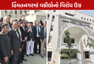 Himmatnagar Lawyers Protest: ગેટને તાળું મારી કર્યો અનોખો વિરોધ