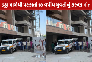 Construction Site Accident: છઠ્ઠા માળેથી પટકાતાં 18 વર્ષીય શ્રમિક યુવતીનું મોત