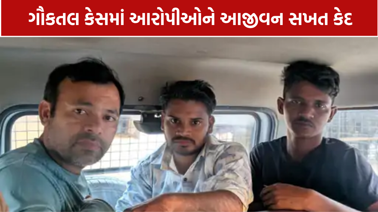 Cow Slaughter Case: 3 આરોપીઓને આજીવન કેદ, ₹9 લાખનો દંડ