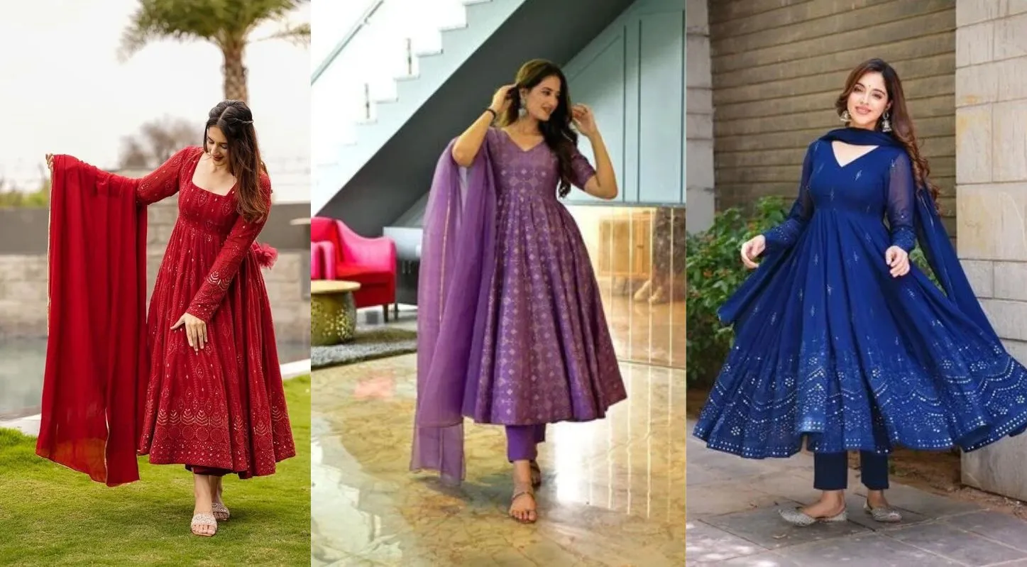 અનારકલી સૂટ ડિઝાઈન