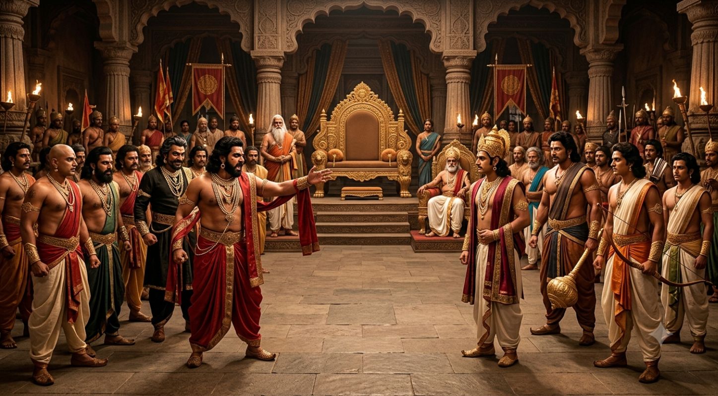 કૌરવો-પાંડવોનો વિવાદ
