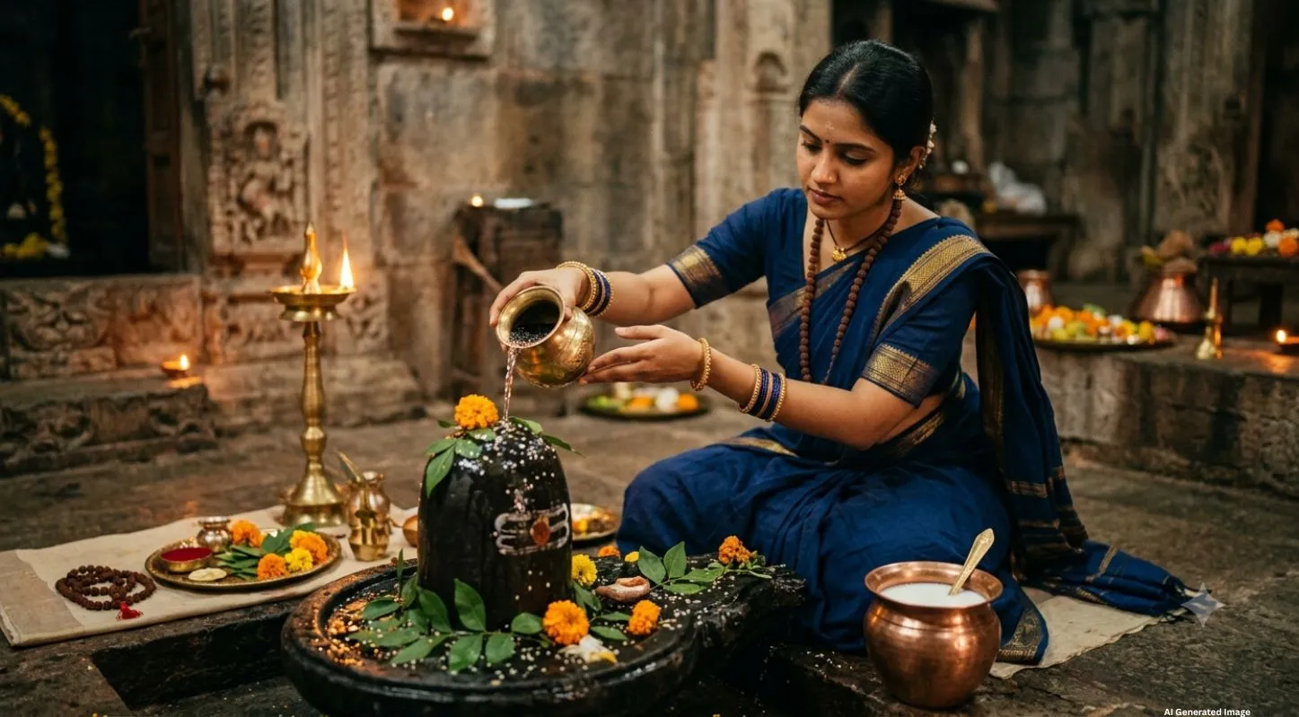 પ્રદોષના દિવસે ગંગાજળમાં કાળા તલ મિક્સ કરીને શિવલિંગનો આભિષેક કરવો