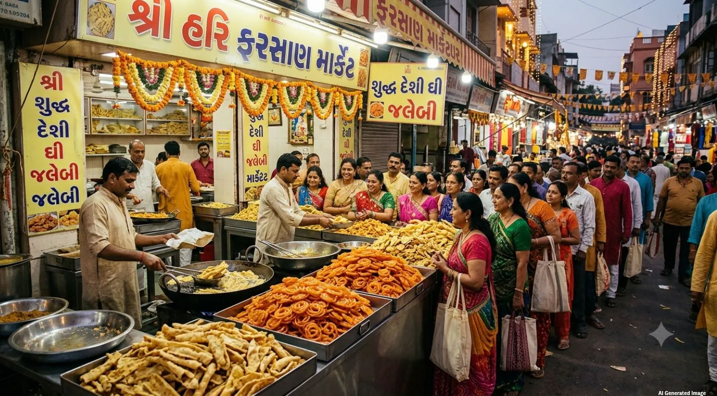 ફાફડા-જલેબી દશેરાની પરંપરા