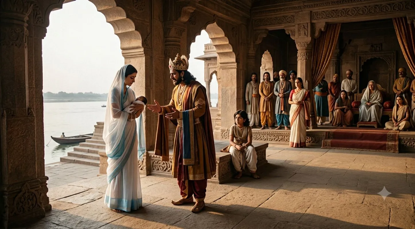 શાન્તનુ અને ગંગાની કથા