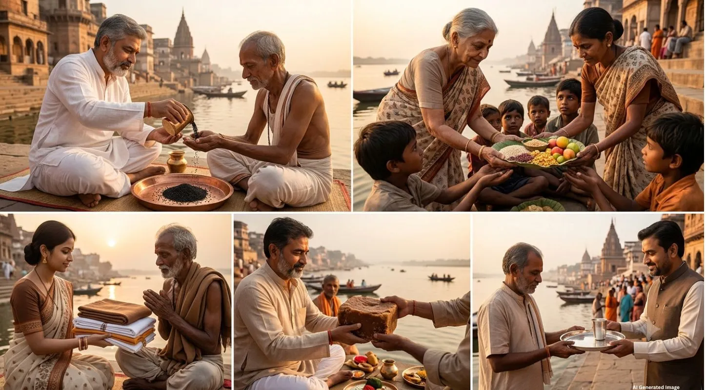 સર્વ પિતૃ અમાવસ્યા (Sarv Pitru Amavasya 2026)ના 5 દાન